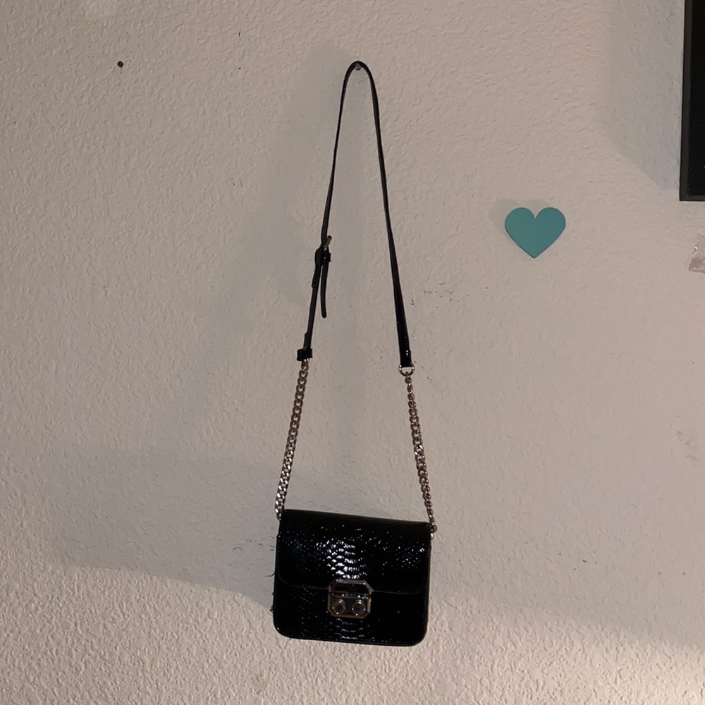 Black Leather Purse